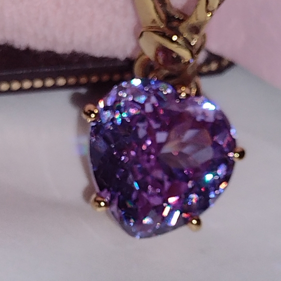Juicy Couture Jewelry - 💜 Juicy Royal Princess Cut Faceted Never Removed From Original 🎁 💜NWT